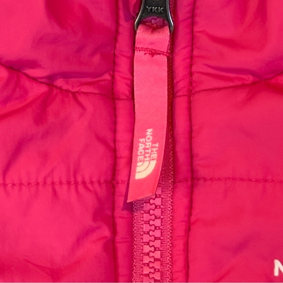 The North Face Girls Pink Toodler Quilted Jacket Size 6/6 - Picture 7 of 12